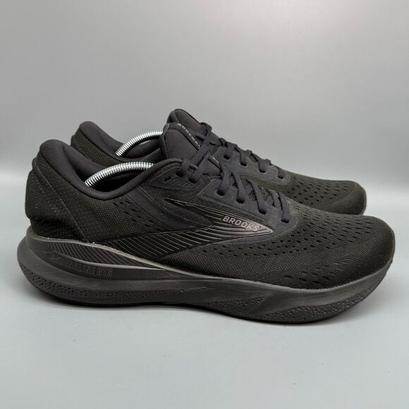 Brooks Adrenaline GTS 24 Men's Size 13 Black Mesh Athletic Sneakers Lace-Up